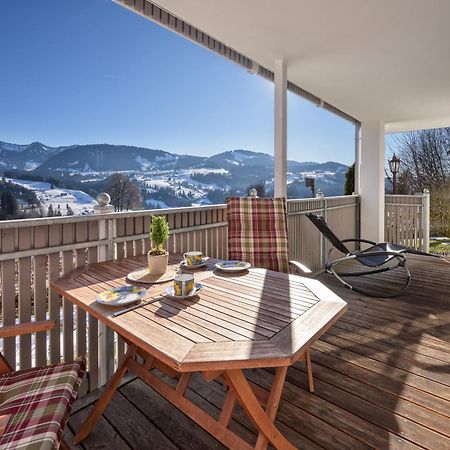 Haus "Bergblick" Ferienwohnung Falken Mit 1 Schlafzimmer 오버스타우펜 외부 사진