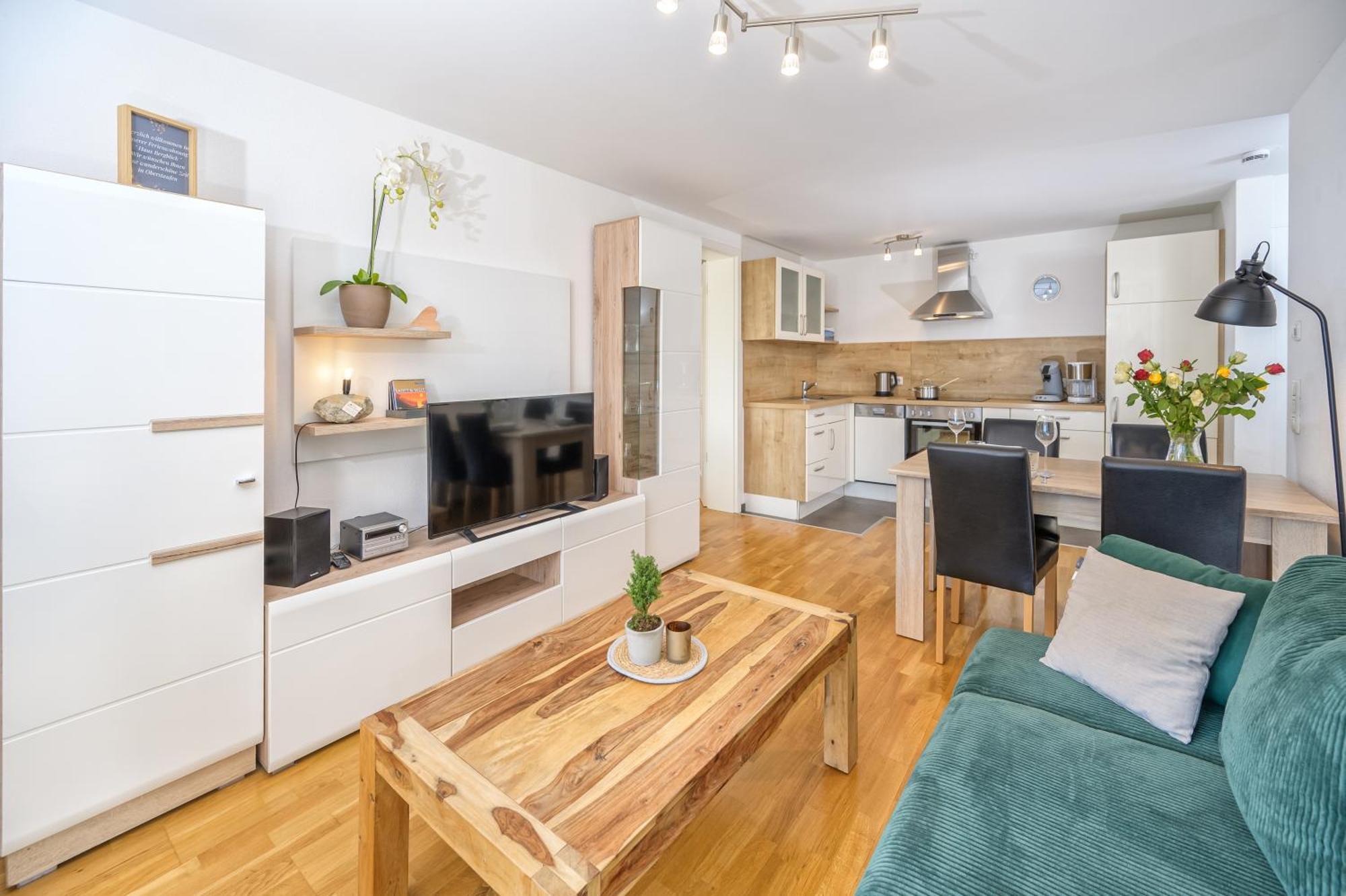 Haus "Bergblick" Ferienwohnung Falken Mit 1 Schlafzimmer 오버스타우펜 외부 사진